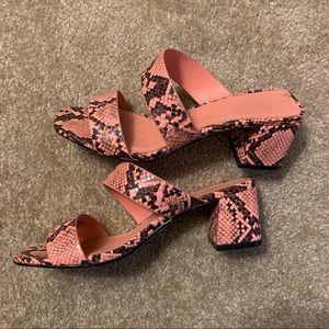 topshop heeled sandal